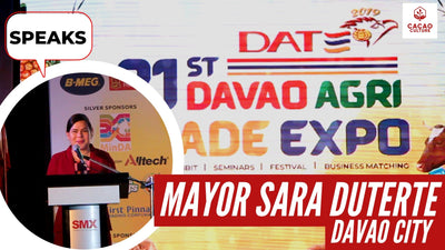 Mayor Sara Duterte graces us at the Davao Agri Trade Expo