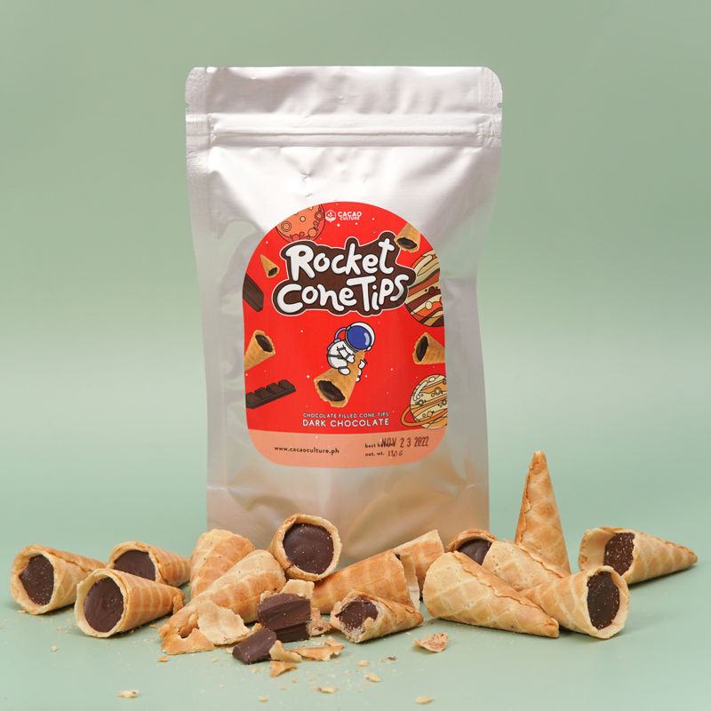 Cacao Culture - Rocket Cone Tips Dark Chocolate 100g