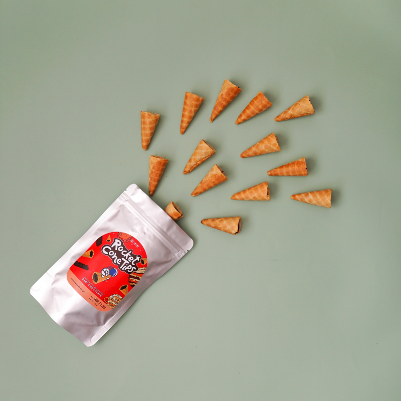 Cacao Culture - Rocket Cone Tips Dark Chocolate 100g