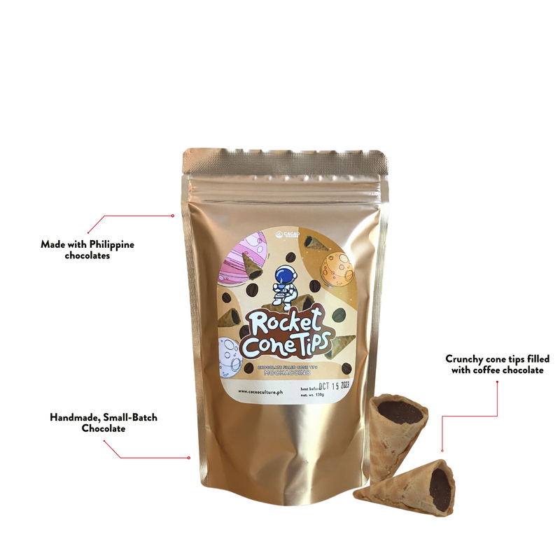 Cacao Culture - Premium Rocket Cone Tips Mochaccino 100g