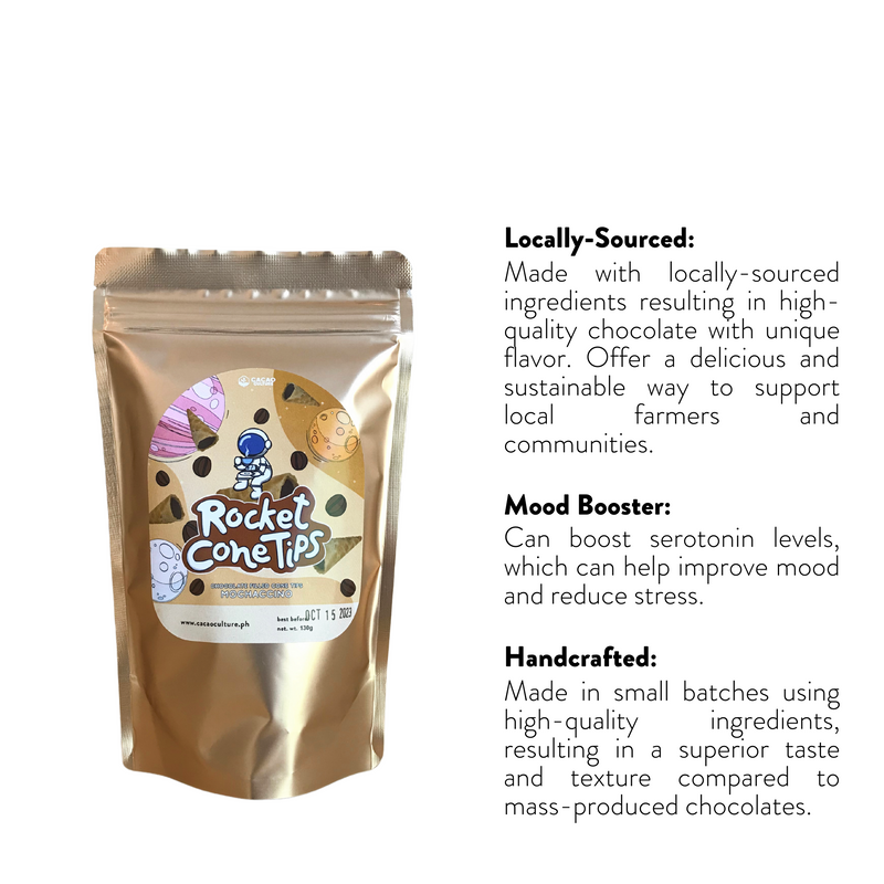Cacao Culture - Premium Rocket Cone Tips Mochaccino 100g