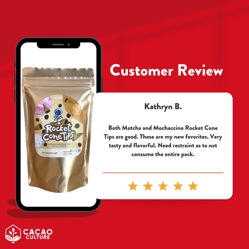 Cacao Culture - Premium Rocket Cone Tips Mochaccino 100g