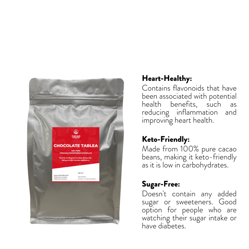Cacao Culture - Premium Chocolate Tablea (100% Pure) 500G