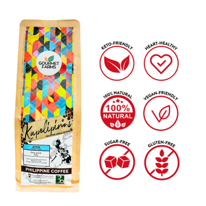 Gourmet Farms - Kapelipinas Coffee Drip Grind Atok 250g