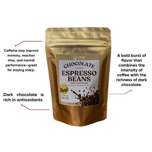 Cacao Culture - Chocolate Coated Espresso Beans 75g