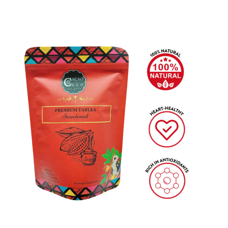 Cacao de Celo - Premium Sweetened Tablea 144g