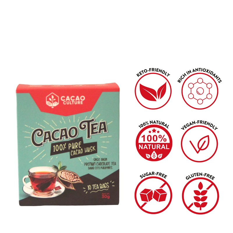 Cacao Culture - Cacao Tea Box (Chocolate Tea) 30G