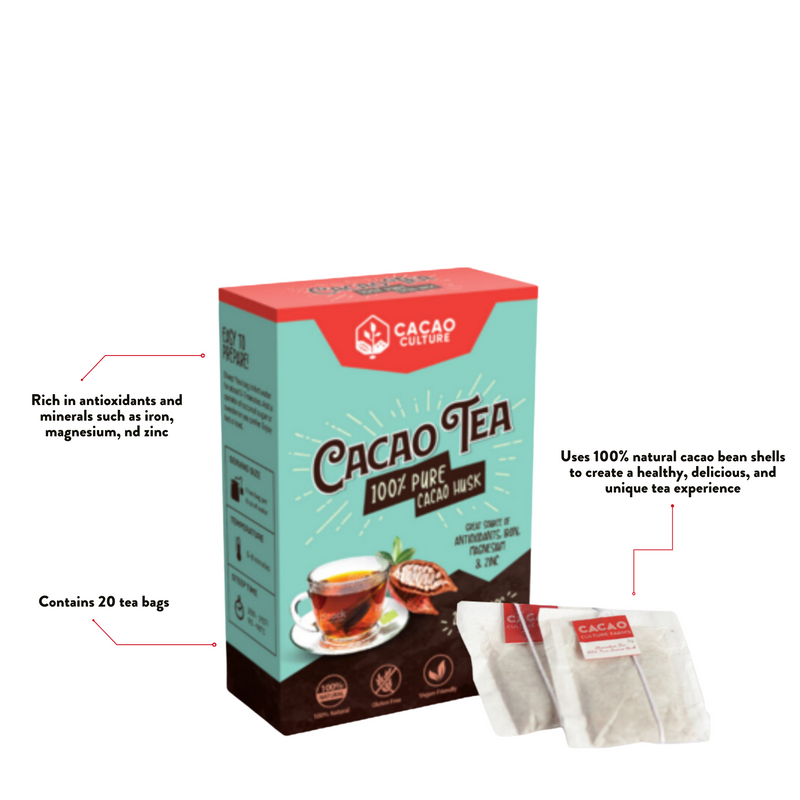 Cacao Culture - Cacao Tea Box (Chocolate Tea) 60G