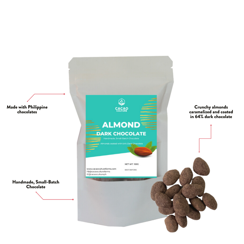 Cacao Culture - Almond Dark Chocolate 100g