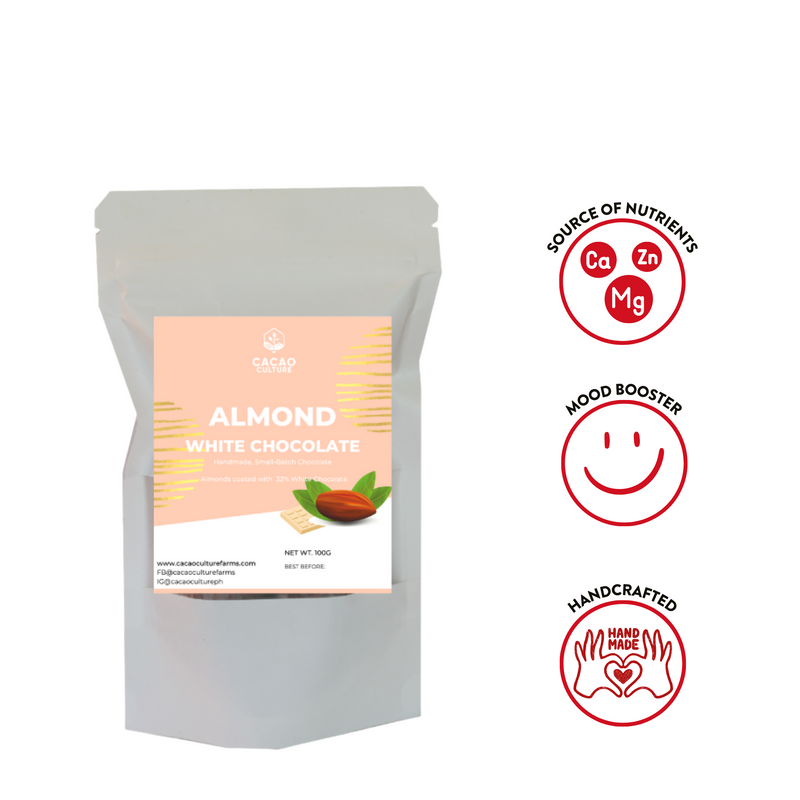 Cacao Culture - Almond White Chocolate 100g