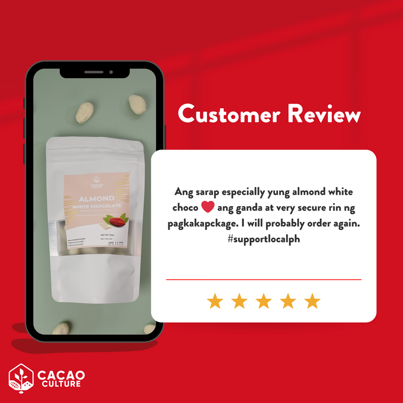 Cacao Culture - Almond White Chocolate 100g