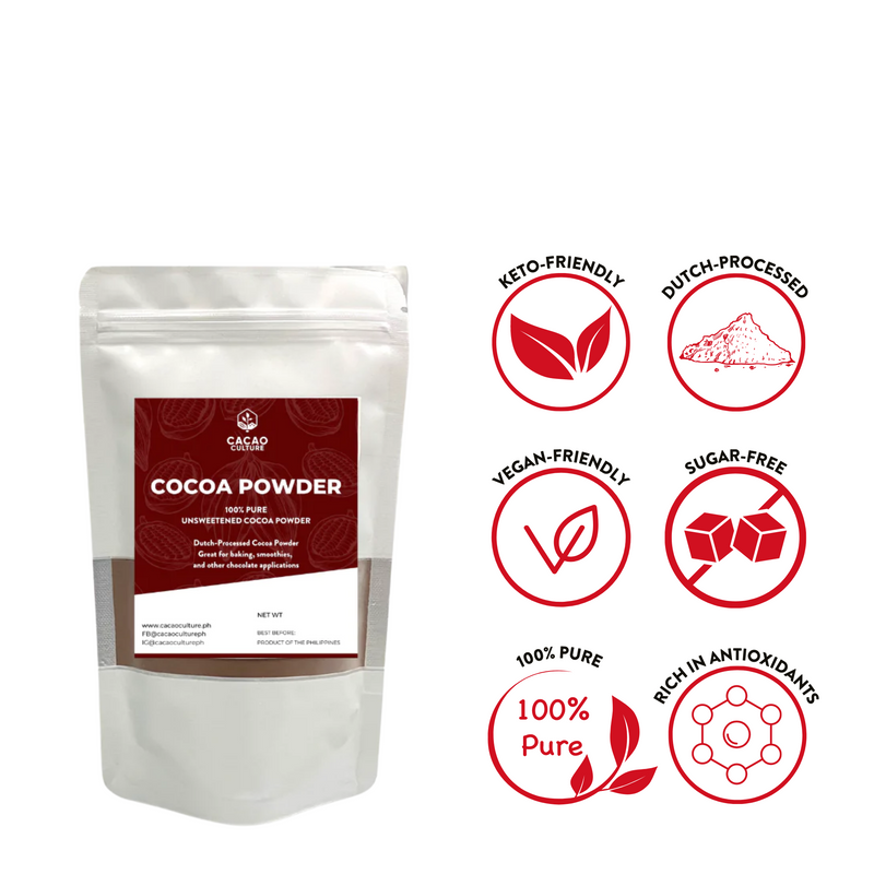 Cacao Culture - Premium Cocoa Powder (Pure, Unsweetened) 100G