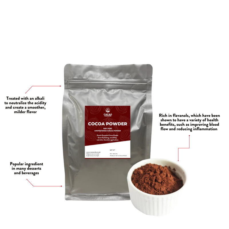 Cacao Culture - Premium Cocoa Powder (Pure, Unsweetened) 500G