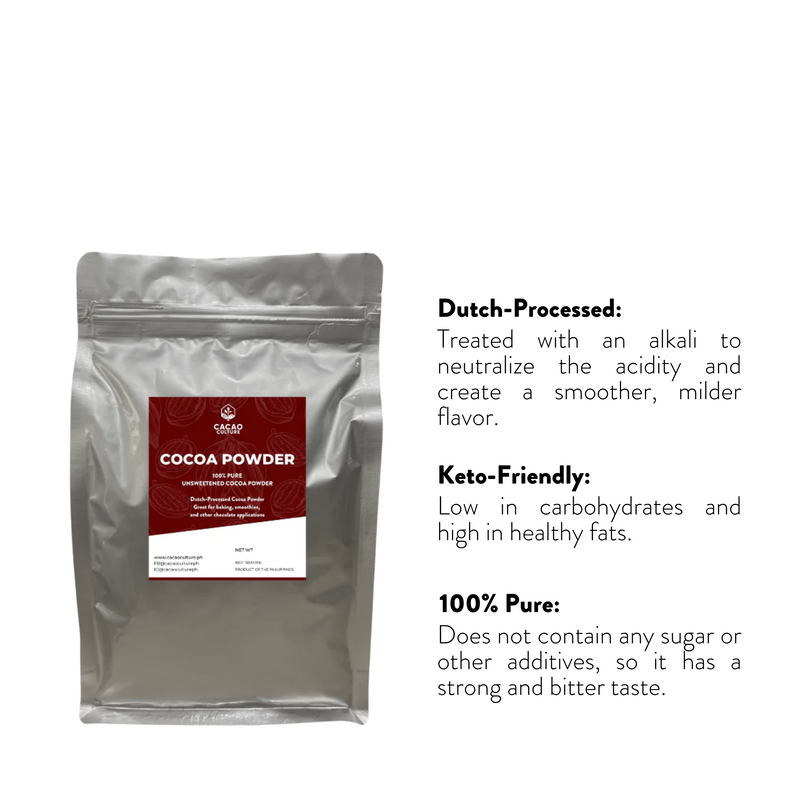 Cacao Culture - Premium Cocoa Powder (Pure, Unsweetened) 500G