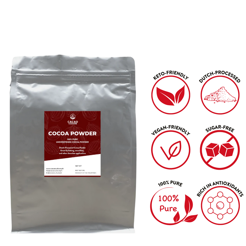 Cacao Culture - Premium Cocoa Powder (Pure, Unsweetened) 1KG