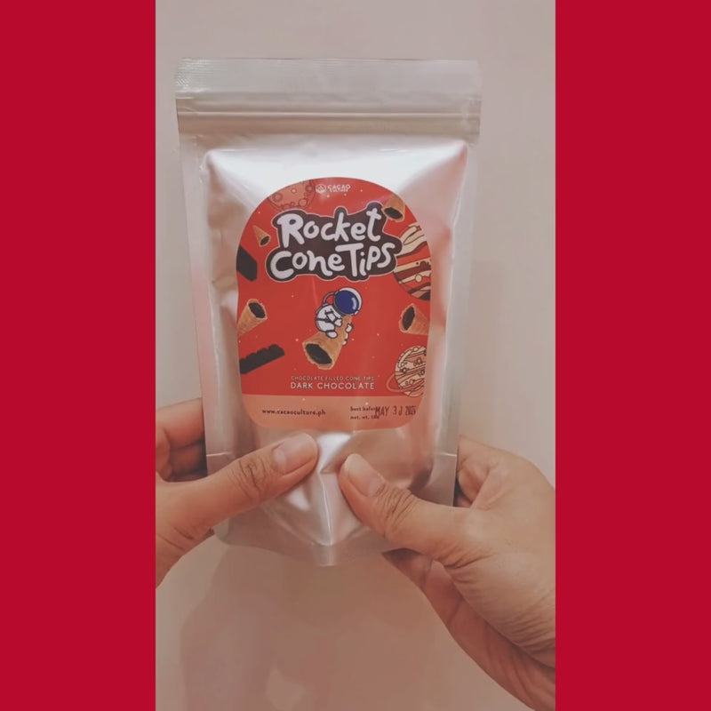 Cacao Culture - Rocket Cone Tips Dark Chocolate 100g