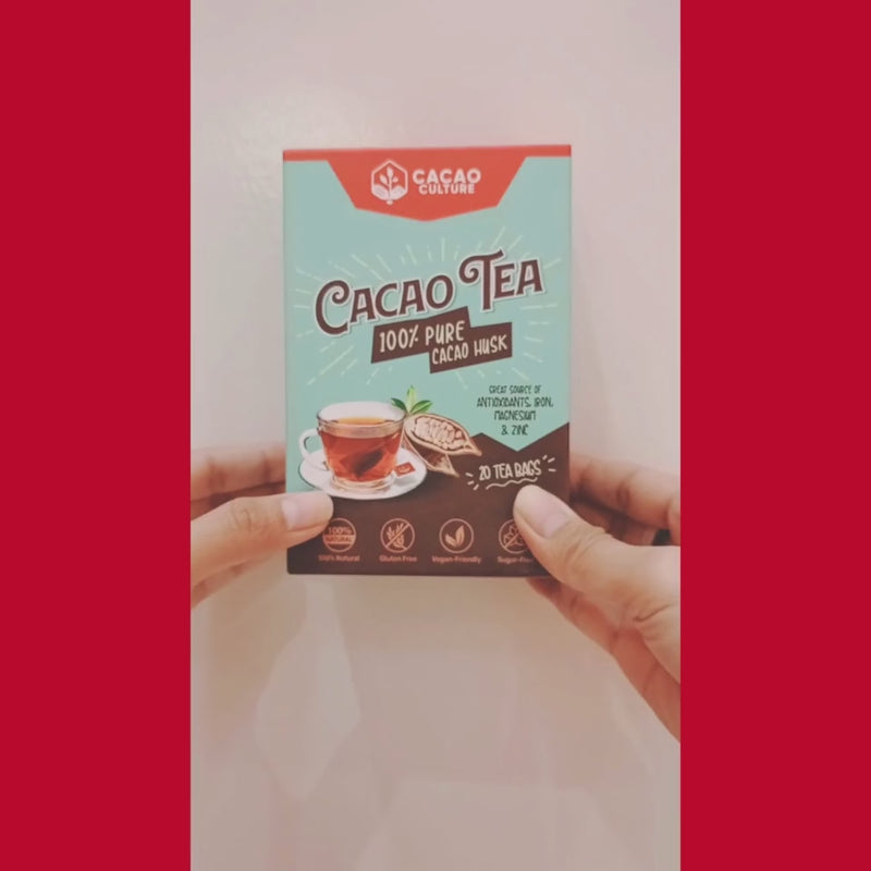Cacao Culture - Cacao Tea Box (Chocolate Tea) 60G