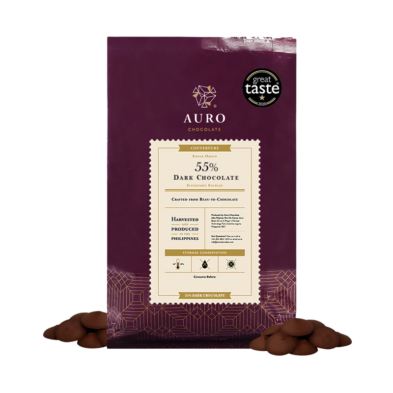Auro Chocolate - 55% Dark Chocolate Coins 1Kg