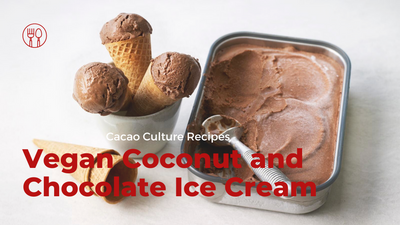 Vegan Coconut and Chocolate Ice Cream | Cacao Culture Recipes