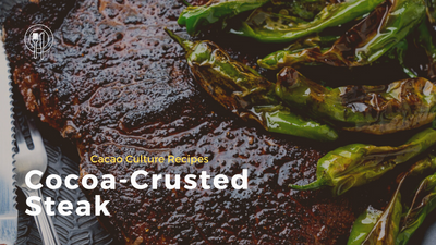 Cocoa Crusted Steak | Cacao Culture Recipes