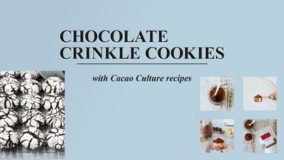 Chocolate Crinkle Cookies | Cacao Culture Recipes
