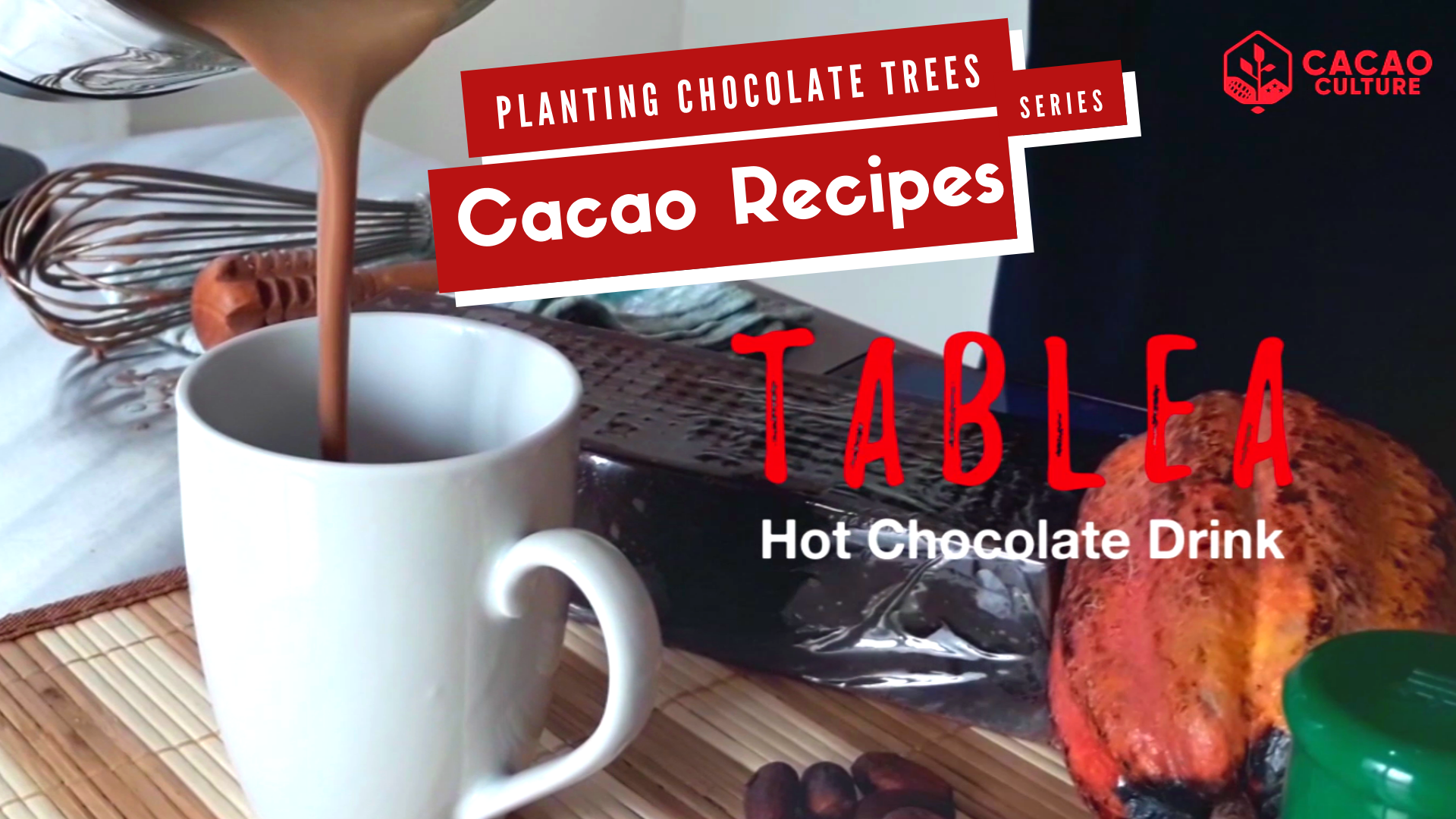Tablea Recipe Traditional Filipino Hot Chocolate | Cacao Culture Recip