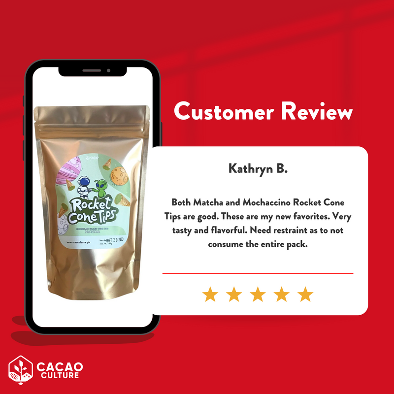 Cacao Culture - Premium Rocket Cone Tips Matcha 100g