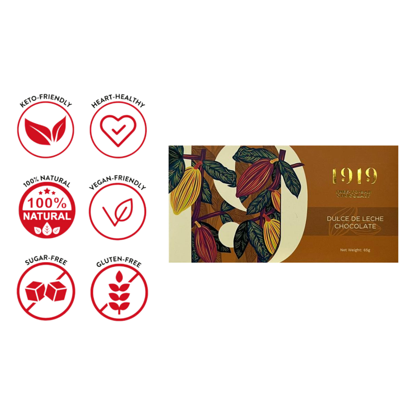 1919 Chocolate - Dulce de Leche Chocolate 65g