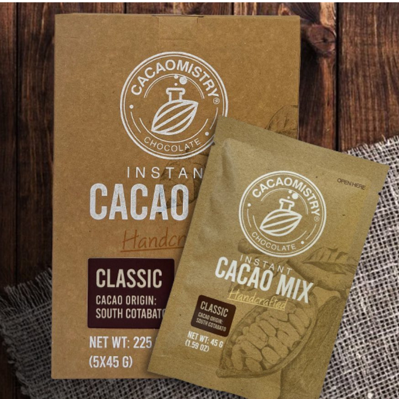 Cacao Mistry - Classic Instant Cacao Drink Box (South Cotabato Origin) 5 x45g