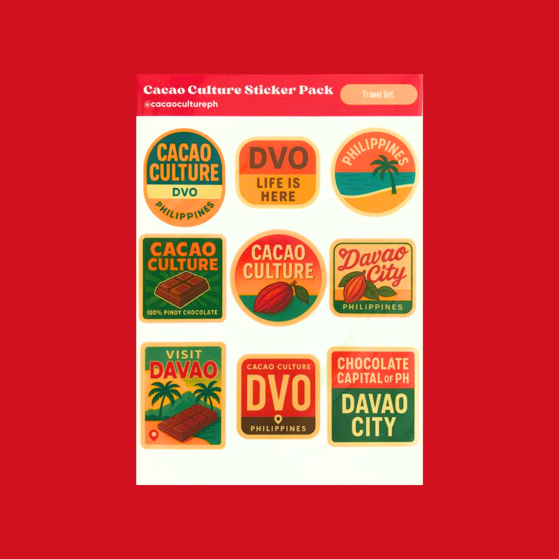 Cacao Culture Stickers