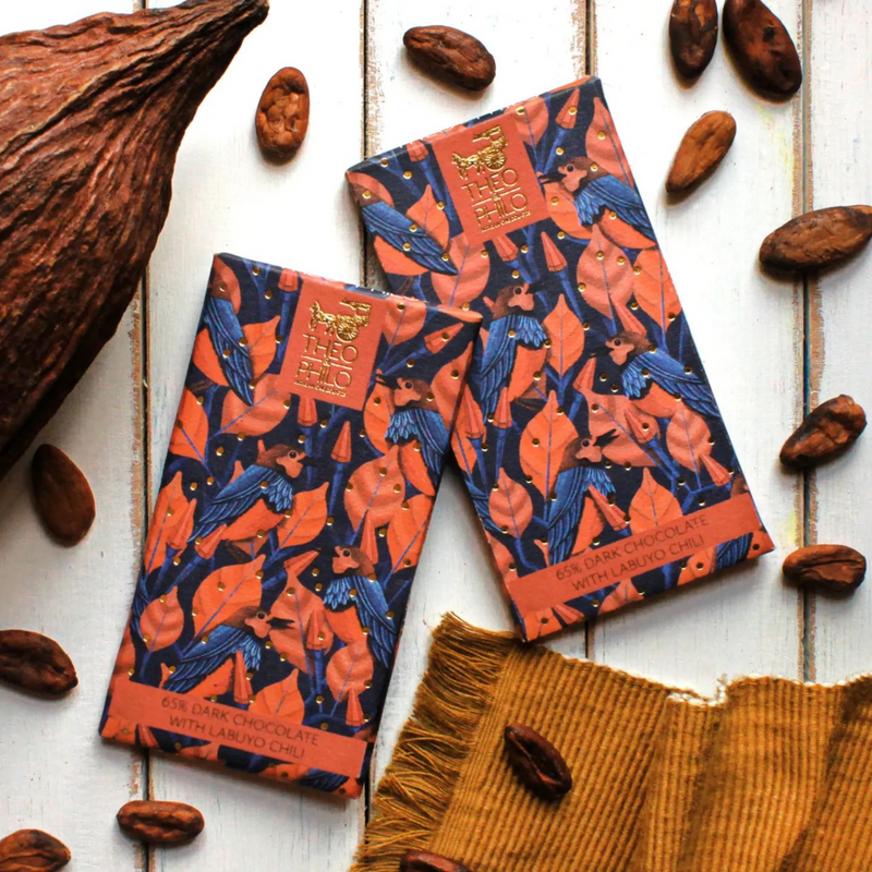 Theo and Philo - 65% Dark Chocolate with Siling Labuyo (Chili) 45g