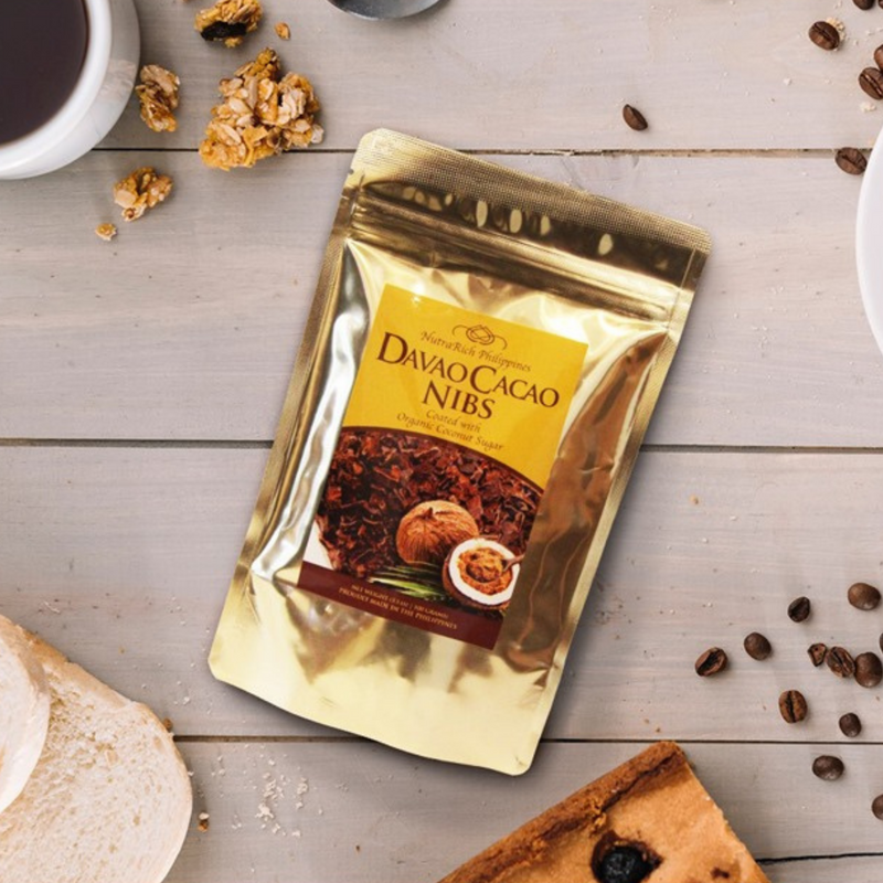 Nutrarich - Davao Cacao Nibs with Organic Coconut Sugar 100g