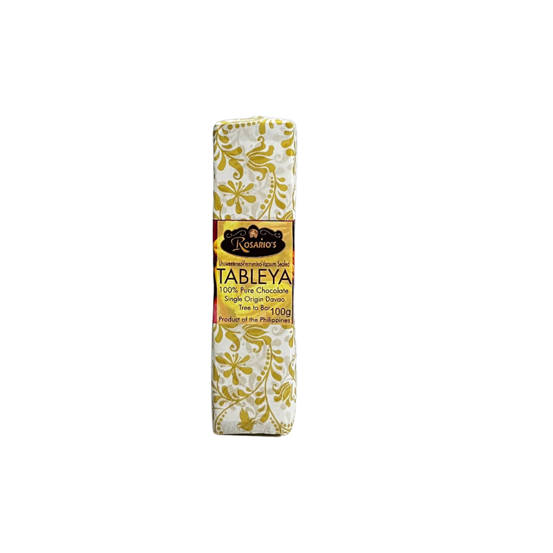 Rosario's Pure Tablea - 100% Unsweetened 100g – Cacao Culture