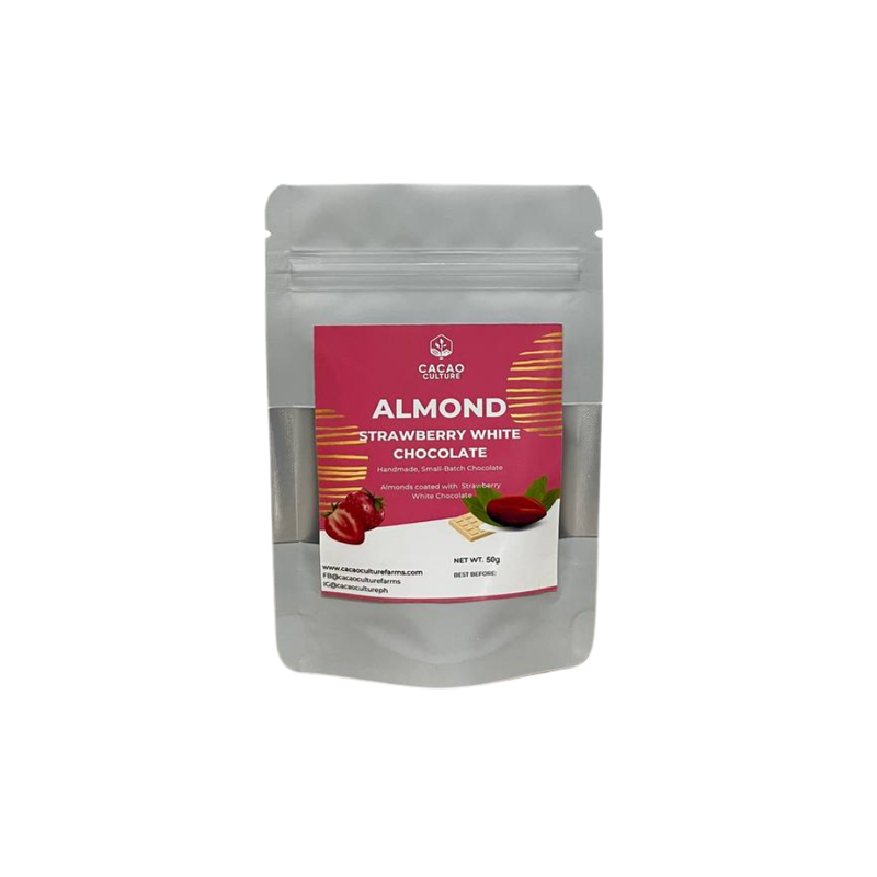 Cacao Culture- Strawberry Almonds 50g