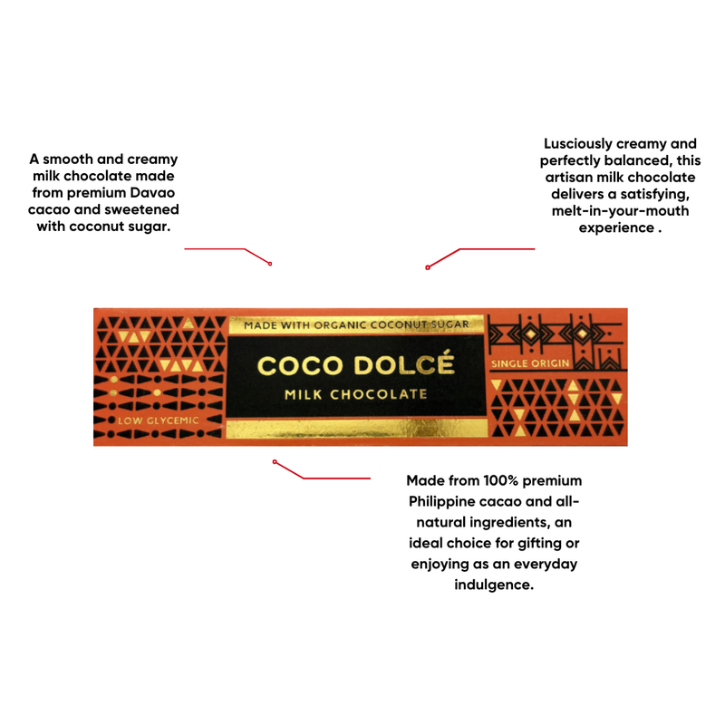 Coco Dolce - Milk Chocolate 45g