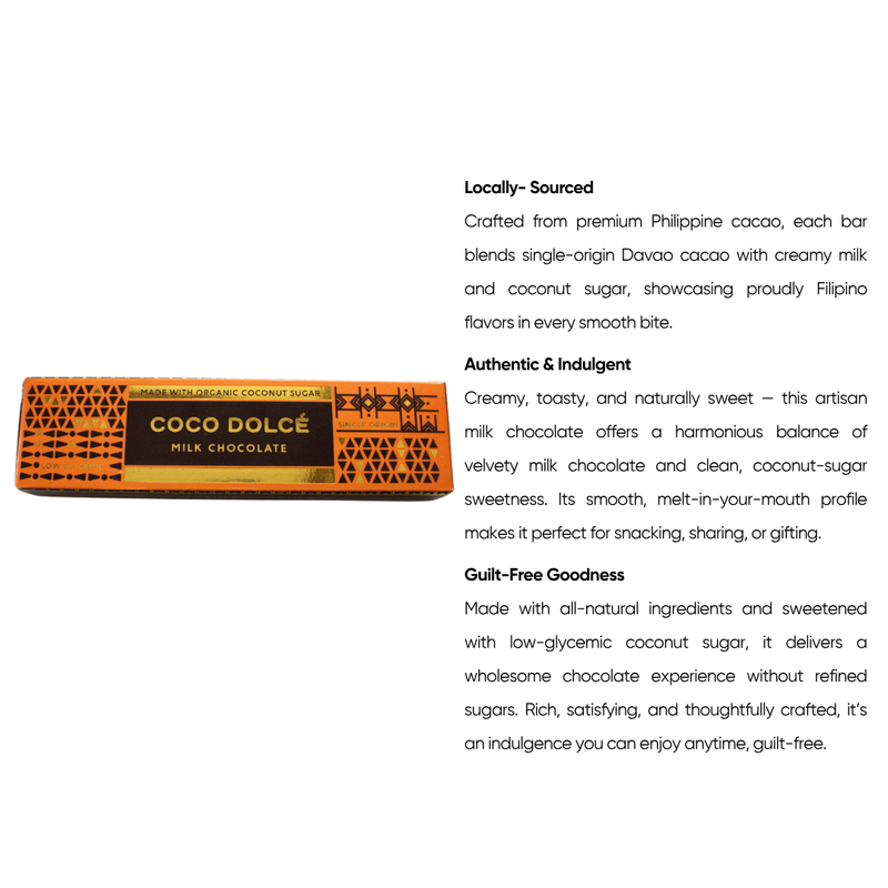 Coco Dolce - Milk Chocolate 45g