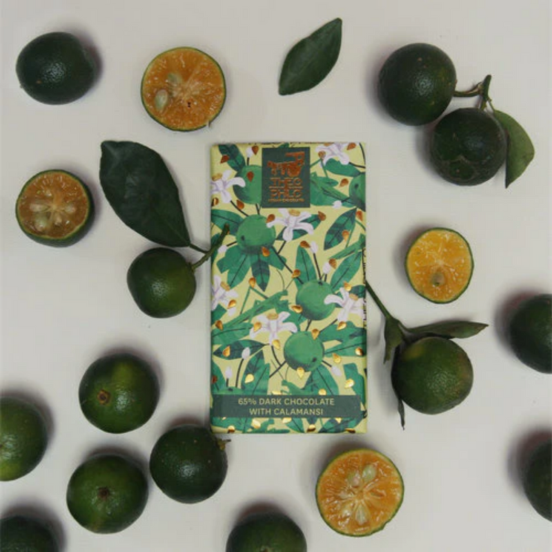 Theo and Philo - 65% Dark Chocolate with Calamansi 45g