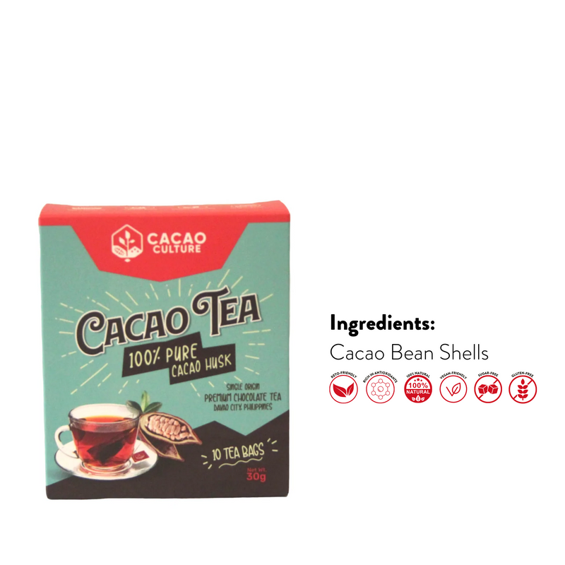 Cacao Culture - Cacao Tea Box (Chocolate Tea) 30G