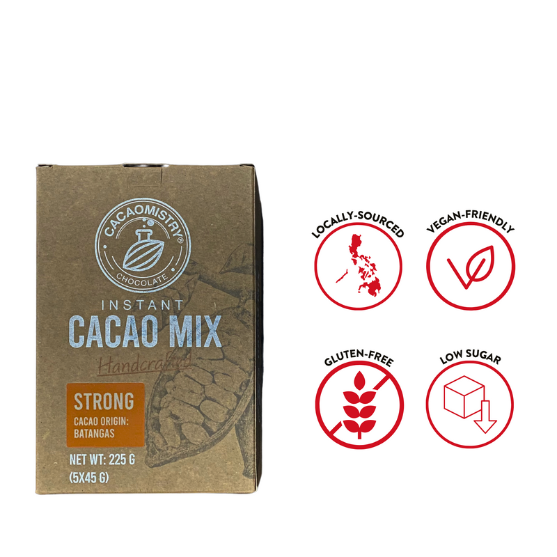 Cacao Mistry - Strong Instant Cacao Drink Box (Batangas Origin) 5 x 45g