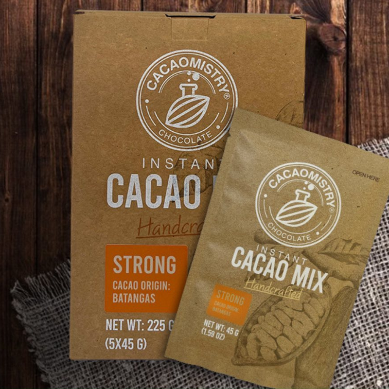 Cacao Mistry - Strong Instant Cacao Drink Box (Batangas Origin) 5 x 45g