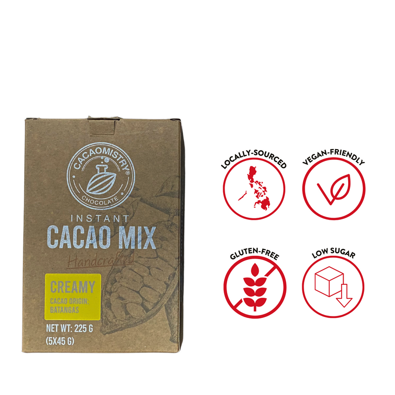 Cacao Mistry - Creamy Instant Cacao Drink Box (Batangas Origin) 5 x 45g