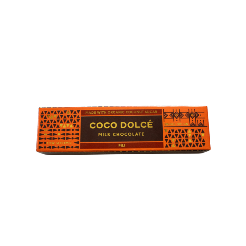 Coco Dolce - Milk Chocolate with Pili Nuts 45g