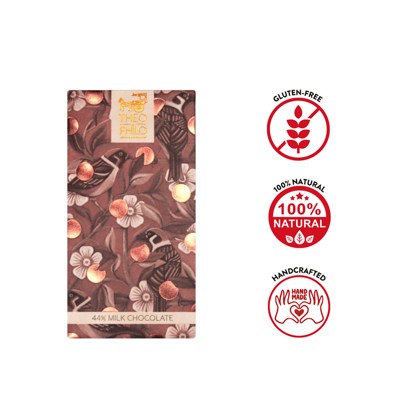 Theo and Philo - 44% Milk Chocolate 45g