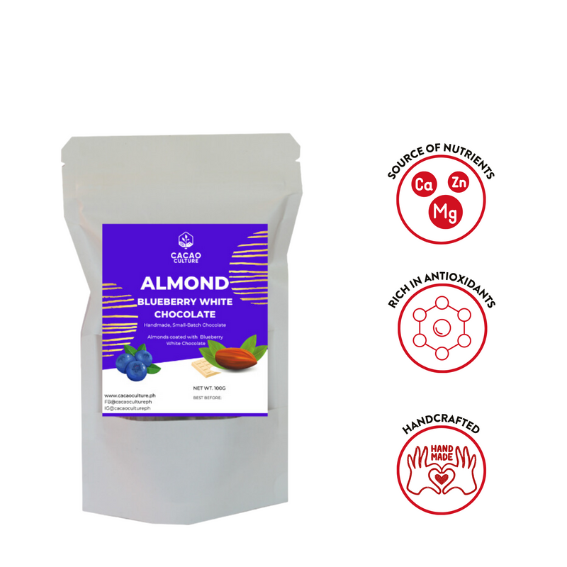 Cacao Culture - Almond Blueberry Chocolate 100g