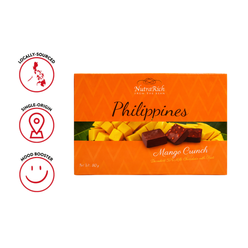 Multirich Chococlate Nutrarich - 52% Milk Chocolate with Mango 80g – Cacao Culture