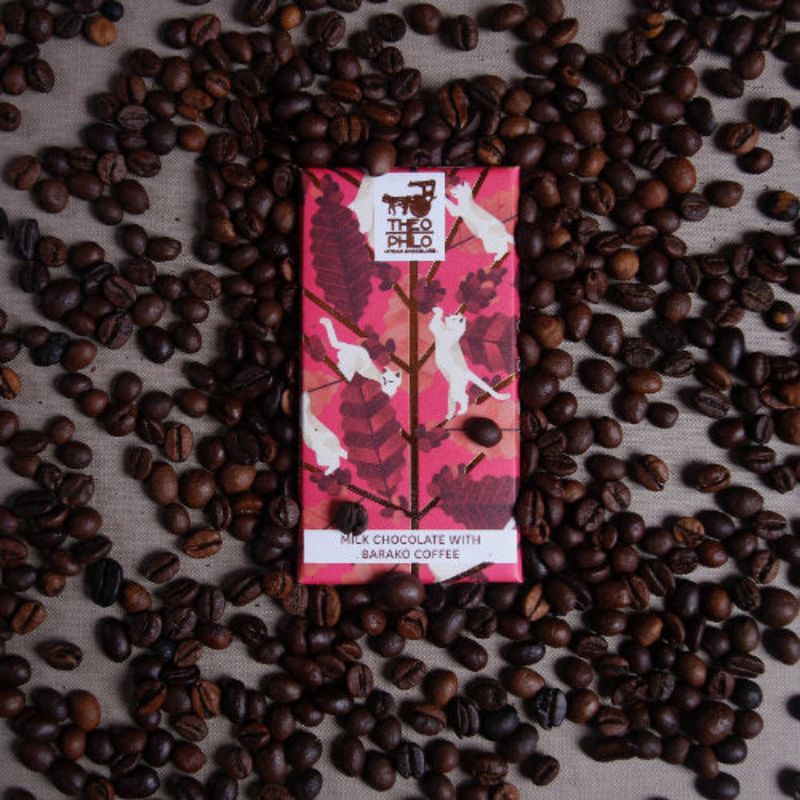 Theo and Philo - Milk Chocolate with Barako Coffee 45g