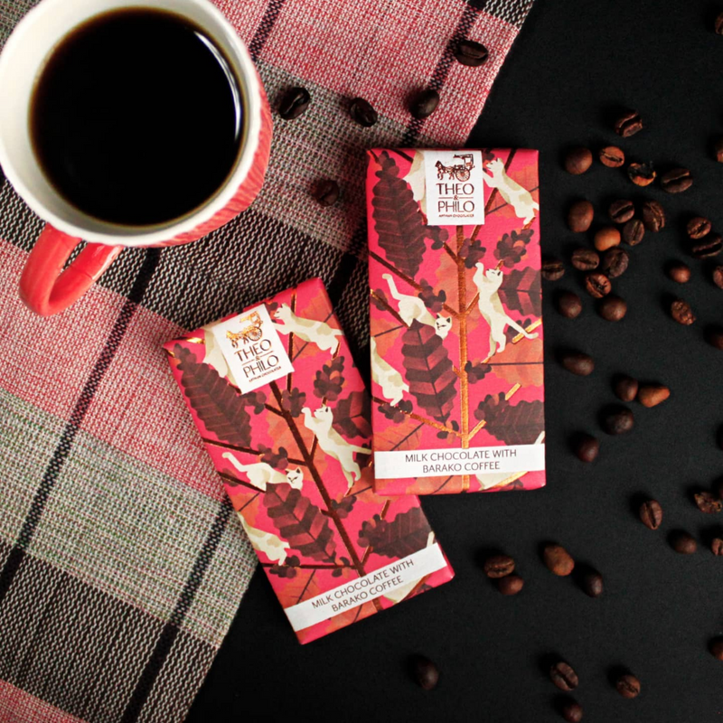 Theo and Philo - Milk Chocolate with Barako Coffee 45g