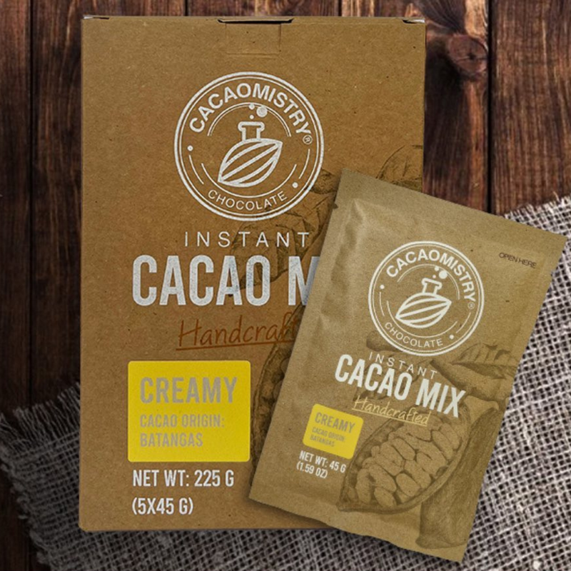 Cacao Mistry - Creamy Instant Cacao Drink Box (Batangas Origin) 5 x 45g