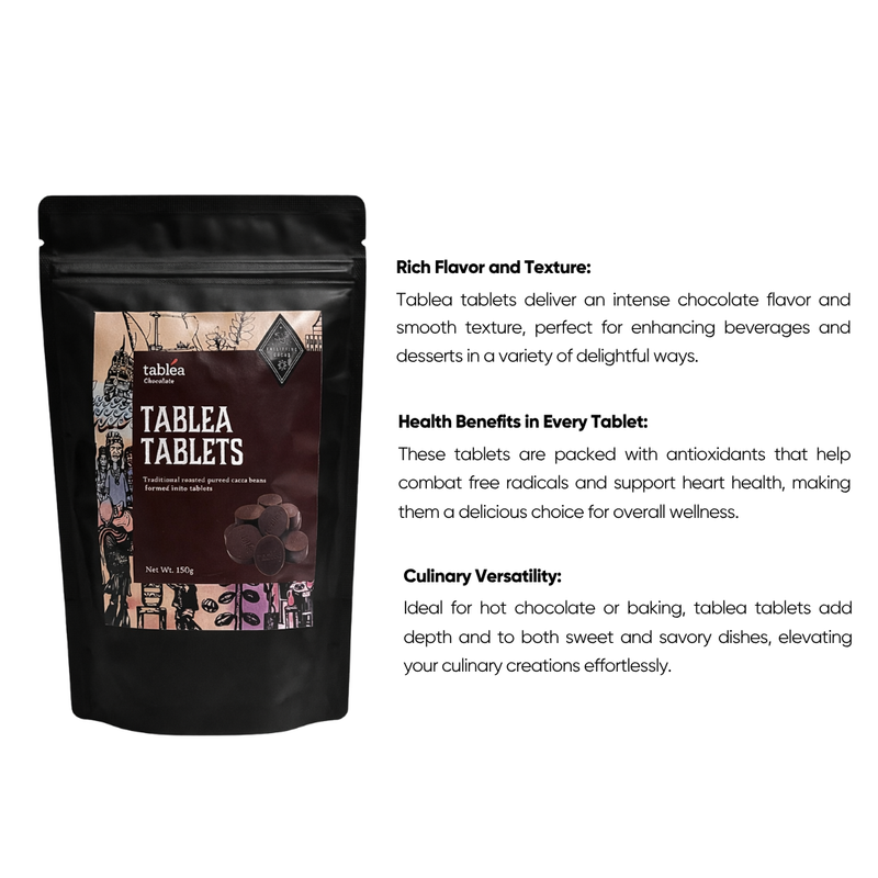 Tablea Premium Tablea Chocolate - Tablea Tablets 150g – Cacao Culture