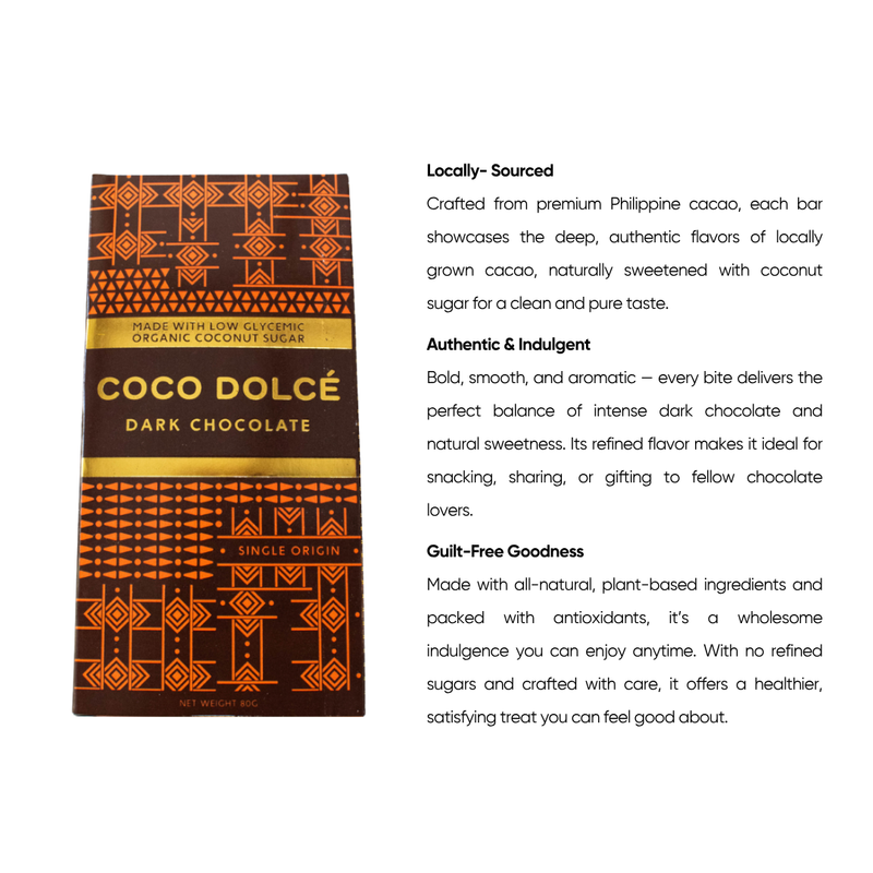 Coco Dolce - Dark Chocolate 80g
